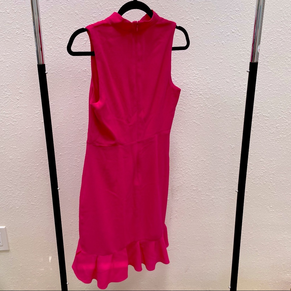 Hot pink ruffle Betsey Johnson Dress - Picture 4 of 4